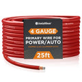 4 Gauge CAA Wire - 25ft Automotive Power & Ground Cable for Car Amplifier, Speaker, RV, Welding