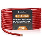4 Gauge CAA Wire - 25ft Automotive Power & Ground Cable for Car Amplifier, Speaker, RV, Welding