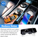 Center Console Cup Holder for Kia Sorento 2021 2022 2023 2024 2025 2026 Accessories Cup Holder Inset TPE Drink Holder Organizer Cupholder Protector Mats Pad Interior Decoration Black