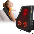 Back Massager with Heat, Shiatsu Chair Cushion for Lower Back | Upper & Lower Back 2-Level Heat, 16 Nodes Bidirectional Deep Kneading, Removable Washable Cover, Universal Fit for Mom, Dad