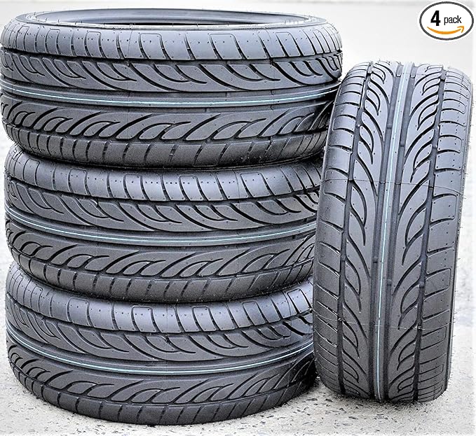 Set of 4 (FOUR) Hena All-Season Passenger Car High Performance Radial Tires-235/45R17 235/45ZR17 235/45/17 235/45-17 97W Load Range XL 4-Ply BSW Black Side Wall UTQG 400AA