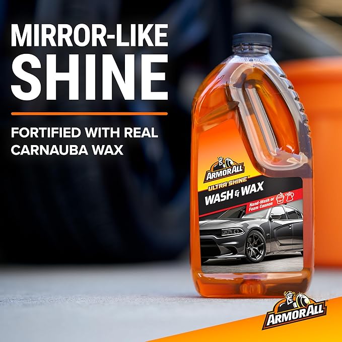 Ultra Shine Car Wash and Wax, Cleaning for Cars, Truck, Motorcycle, 64 Fl Oz, 4 Pack, 10346