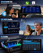 4G+128G for Honda CRV 2012-2016 Android 15 Car Stereo Radio with Wireless CarPlay Android Auto, 9”1280 * 720P IPS Touchscreen, Bluetooth5.0, GPS, WiFi, AHD Rear Camera, EQ, Split Screen, SWC
