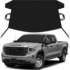 Car Snow Cover Compatible for Toyota Sierra | Windshield Cover for Ice and Snow with S-Hook Straps | Heavy-Duty 600D Oxford Winter Car Cover, Waterproof & Anti-Slip