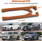 Orange Car Seat Gap Filler, Set of 2 Handmade Crystal Rhinestone Diamond Orange Gap Filler for Car SUV Truck Orange Glitter Car Accessories(Orange)