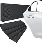Garage Wall Protector, High Density EVA Foam Car Door Protector, Self-Adhesive Anti-Collision Wall Bumper Guard, Waterproof Scratch Resistant Parking Wall Edge Protector, Black