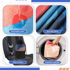Car Seat Towel Covers with Storage Bag, 63 x 32 Inch Universal Non Slip Waterproof Sweat Protector for Car Truck, Gym Swimming Running, Machine Washable(2 Pack,Sunset)