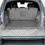 SUV Cargo Liner for Dogs, Waterproof Trunk Cover for SUVs with Bumper Flap Protector, Scratchproof Durable 600D Oxford Fabric, Non-Slip, Machine Washable