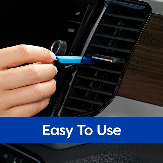 Air Freshener Vent Sticks, New Car / Cool Breeze Scent, 6 Pack, Dual Scent Car Vent Sticks
