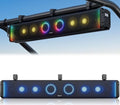 34 Inch UTV Sound Bar, IP66 Waterproof Bluetooth Golf Cart Sound Bar, ATV SoundBar with RGB Lighting, Amplified Powersports SXS SoundBar, UTV Speakers Compatible with Polaris RZR Can-Am