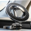 for MagSafe Car Mount for iPhone 17 Pro Max [24 Strong Magnets] Magnetic Phone Holder for Car Dashboard Magnet Phone Mount Car Cell Phone Holder for iPhone 17 Pro Max 16 15 14 13, Carbon Fiber