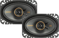 51KSC4604 KS-Series 4x6 Coaxial Speakers with.5" tweeters, 4-Ohm, Pair