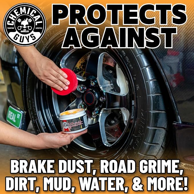 WAC315 Wheel Guard and Rim Wax, Safe for Cars, Trucks, SUVs, Motorcycles, RVs & More, 8 fl oz