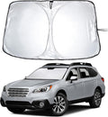 Windshield Sunshade Compatible for Subaru Outback 2015-2017 2018 2019, Sun Visor for Front Windshield & Window Sun Shade Cover, UV Heat Blocker & Protector, Car Accessories