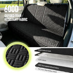 Dog Car Seat Cover for Back Seat, Waterproof 600D Oxford Protector for Travel and Daily Use, Non Slip Scratch Resistant Bench Cover, Easy to Clean, Fits Cars/SUVs/Trucks, 54 Inch