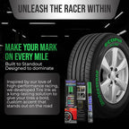 Green Color Tire Paint Pen - Waterproof Permanent Paint Pens for Car Wheels Lettering | Car Wash Safe and Durable | Made in Japan