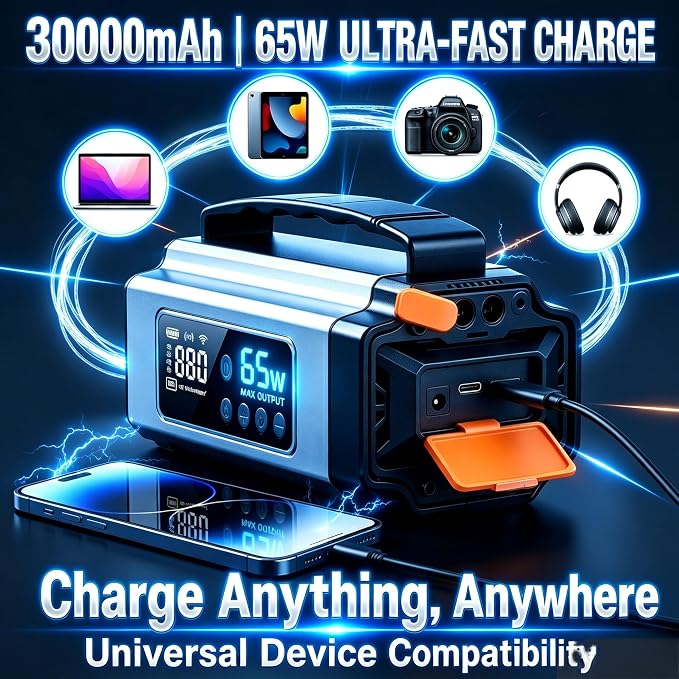 8000A Jump Starter with Air Compressor, 10-in-1 Portable Car Battery Booster and Tire Inflator Fast Charging Power Bank, Air Pump Battery Jumper Camping Road Trips Car Owner Gift