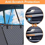 Dog Car Seat Cover for Back Seat, 2026 Upgraded 600D Heavy Duty Waterproof & Scratch-Resistant Dog Hammock for Car, Back Seat Pet Cover for Dogs with Sedan, Trucks and SUVs, Standard, Grey