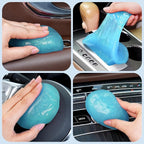 Car Cleaning Gel Car Cleaning Putty Car Putty Car Interior Cleaner Car Slime Car Detailing Kit Car Accessories Gifts for Men Women Stocking Stuffers Light Blue