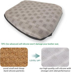 17.7" L × 16.9" W × 3" H,Car Booster Seat Cushion Raise The Height for Short People Driving, Breathable 3D Air Mesh, 3 Inch Booster Seat, Non-Slip Bottom, Car Seat Pad with Truck,Cars,SUVs