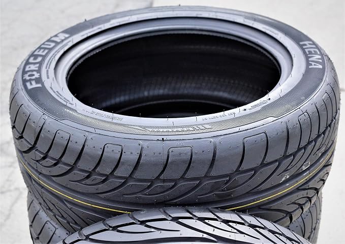 Set of 4 (FOUR) Hena All-Season Passenger Car High Performance Radial Tires-205/50R15 205/50ZR15 205/50/15 205/50-15 89W Load Range XL 4-Ply BSW Black Side Wall UTQG 400AA