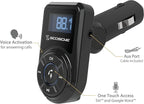 BTFM3 BTFREQ Universal Bluetooth Hands-Free Car Kit with Digital FM Transmitter and 10-Watt USB Car Charger - Black XL