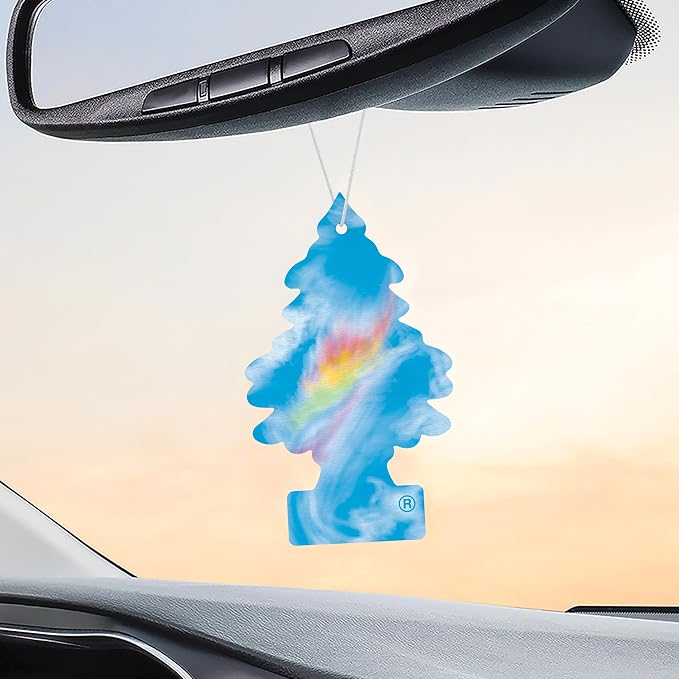 Car Air Freshener | Hanging Tree Provides Long Lasting Scent for Auto and Home | 24 Air Fresheners |Fire Rainbow