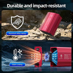 400W Car Power Inverter for Vehicles – DC 12v to AC 110v Car Plug Adapter Outlet with PD 30W USB-C &USB-A 3.0 Fast Charging, Car Charger Cigarette Lighter Adapter for Laptop, Road Trip, Camping