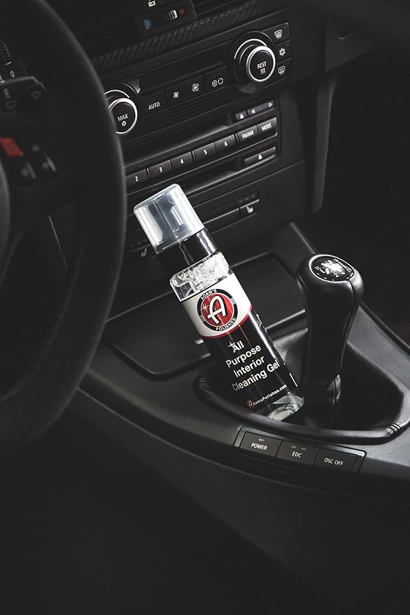 Adam's All Purpose Interior Cleaning Gel - Car Interior Cleaning For Interior Detailing Leather Seats, Vinyl Carpet, Upholstery, Plastic & Rubber Surfaces