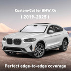 Windshield Sunshade Compatible for BMW X4 2019-2023 2024 2025, Sun Visor for Front Windshield & Window Sun Shade Cover, UV Heat Blocker & Protector, Car Accessories