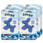 Little Pup 96603-6PK Ocean Splash Scent, Car Air Freshener, Clips to A/C Air Vent, Alcohol-Free Fragrance Oil, Non-Hazardous and Non-Toxic Plastic, Set of 6