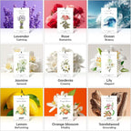 12 Pack Assorted Floral Scented Sachets - Lavender, Rose, Jasmine, Ocean, Gardenia & Lily | Drawer, Closet & Car Air Freshener Bags | Multi-Scent Home Fragrance Gift Set
