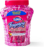 Fraganzia Crystal Beads Air Freshener Twin Pack Long Lasting Room Deodorizer Odor Eliminator Gel Beads Home Car Office Spring Scent 2 x 12 FL OZ 24 FL OZ Total 6 Pack