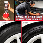 TVD_107_16 VRP Vinyl, Rubber and Plastic Non-Greasy Dry-to-the-Touch Long Lasting Super Shine Dressing for Tires, Trim and More, Safe for Cars, Trucks, SUVs, RVs & More, 16 fl oz