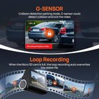 4K Dash Cam Front and Rear with STARVIS, Dashcam with 5GHz WiFi, GPS Car Camera, Super Night Vision, ADAS, 3'' IPS Screen, 24H Parking Mode, Time-Lapse, Loop Recording, Support 256GB Max (A800S) | 5GHz WiFi • ADAS • 24H Parking Mode • 3" IPS Scre...