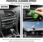 4PCS Car Cleaning Gel, Car Cleaning Supplies, Reusable Car Gel for Cleaning, Auto Detailing Tools Universal Cleaning Putty Gel for Keyboard, Laptop, Air Vents, Dust Crumb Removal