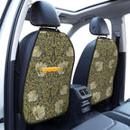 Pimpernel William Morris Car Seat Back Kick Protectors Kick Mats With Storage Pockets For Vehicles To Protect From Dirt Mud Scratches 2 Pack