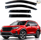 KPY Rain Guards Fit for 2019-2025 Honda Passport, Out-Channel Window Visors Vent Wind Deflectors 4PC, Car Accessories for 19-25 Passport