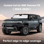 Windshield Sunshade Compatible for GMC Hummer EV 2022-2023 2024 2025, Sun Visor for Front Windshield & Window Sun Shade Cover, UV Heat Blocker & Protector, Car Accessories