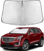 Windshield Sunshade Compatible for Cadillac XT5 2017-2023 2024 2025, Sun Visor for Front Windshield & Window Sun Shade Cover, UV Heat Blocker & Protector, Car Accessories