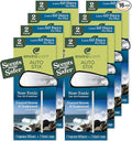 Non-Toxic* Car Air Freshener Auto Stix® - Scents Made Safer - Enjoy Fragrance Lasts Up to 480 Days - Includes Auto Stix® Diffusers & Elastic Loops - Coastal Storm & Teakwood (Pack of 8)