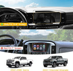 Phone Mount for 2022-2026 Chevrolet Silverado 1500/ GMC Sierra 1500 2500 3500 HD, Dash Platform Magnetic Phone Mount with 13.4" Touchscreen, 360° Adjustable Magsafe Phone Holder