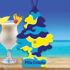 Car Air Freshener | Hanging Tree Provides Long Lasting Scent for Auto and Home | 24 Air Fresheners |Piña Colada