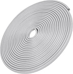 66Ft(20.2M) Long Car Door Edge Guards, U Shape Edge Trim Rubber Seal Protector Car Door Protection Anti-Collision Rubber Clips Easy to Cut No Need Adhesive Fit for Most Vehicles| Grey