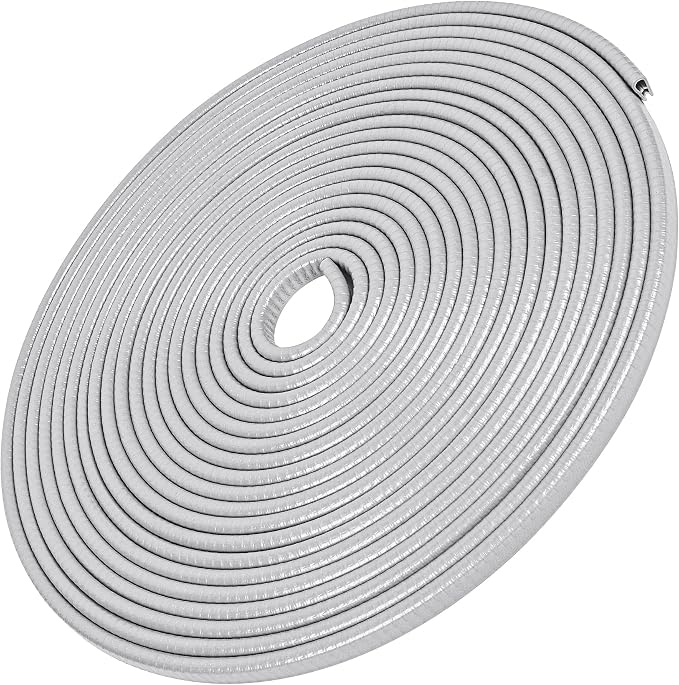 66Ft(20.2M) Long Car Door Edge Guards, U Shape Edge Trim Rubber Seal Protector Car Door Protection Anti-Collision Rubber Clips Easy to Cut No Need Adhesive Fit for Most Vehicles| Grey