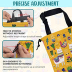 Car Garbage Bag Llama Flowers and Birds Drawstring Car Trash Bag Hanging for Back Seat with Adjustable Buckle Canvas Vehicle Trash Can Easy-to-Install