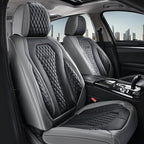 Coverado Car Seat Covers Full Set, Black Seat Covers, Automotive Car Seat Cover, Car Seat Cushion, Car Seat Covers Front Seats Back Seat Covers, Car Seat Protector Universal Fit Most Cars