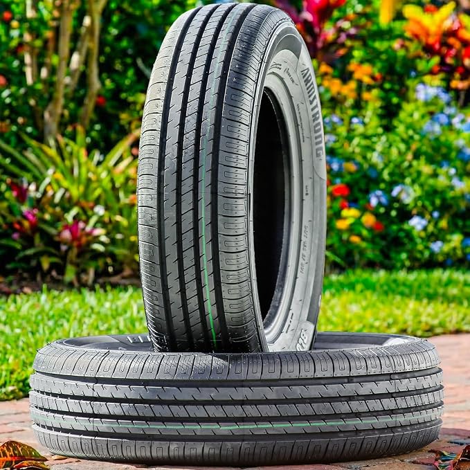 Armstrong Blu-Trac PC All-Season Passenger Car Touring Radial Tire-155/65R13 155/65/13 155/65-13 73T Load Range SL 4-Ply BSW Black Side Wall UTQG 700AA