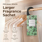 Large 12 Packs Peppermint Hanging Scented Sachets Long-Lasting Closet Deodorizer Air Freshener Fabric Refresher Odor Eliminator for Drawer Home Fragrance Gift Set