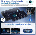 5Ghz WiFi [2G+64G] Android 15 Car Radio for Jeep Cherokee 2013-2018 Car Stereo with Wireless Carplay Android Auto, 10 Inch HD Touchscreen with GPS Bluetooth FM/RDS EQ SWC 26UI Backup Camera MIC